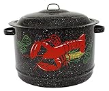 Granite Ware 6190-4 19-Quart Decorated Lobster Pot