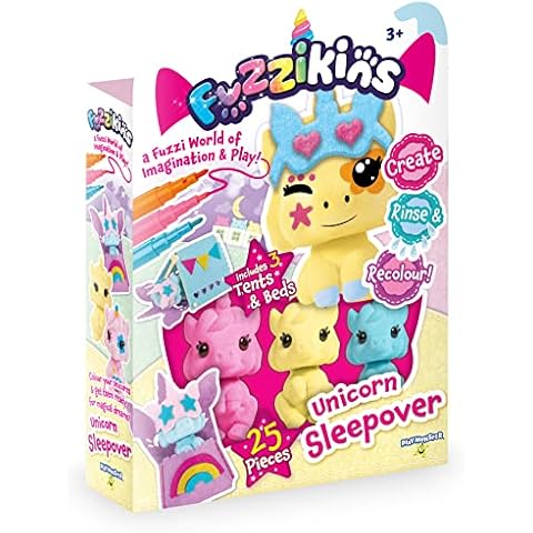 Fuzzikins Colour and Wash Unicorn Sleepover Art Kit FF009 Cover