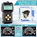OBD2 Scanner Ease Setup Plug-Play: Clear Reset Engine Error Code Professional Code Reader Diagnostic Scan Tools with Freeze Frame/I/M Readiness for Cars Since 1996 & Newer - LK11