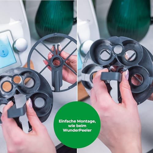 Wundermix - EggPro (inkl. Träger) • Eierhalter-Aufsatz für Thermomix TM6, TM5, TM31 • Eierhalter zum Kochen von bis zu 5 Eiern (Größe S-L) • Zubehör für Thermomix TM6, TM5, TM31 – Bild 6