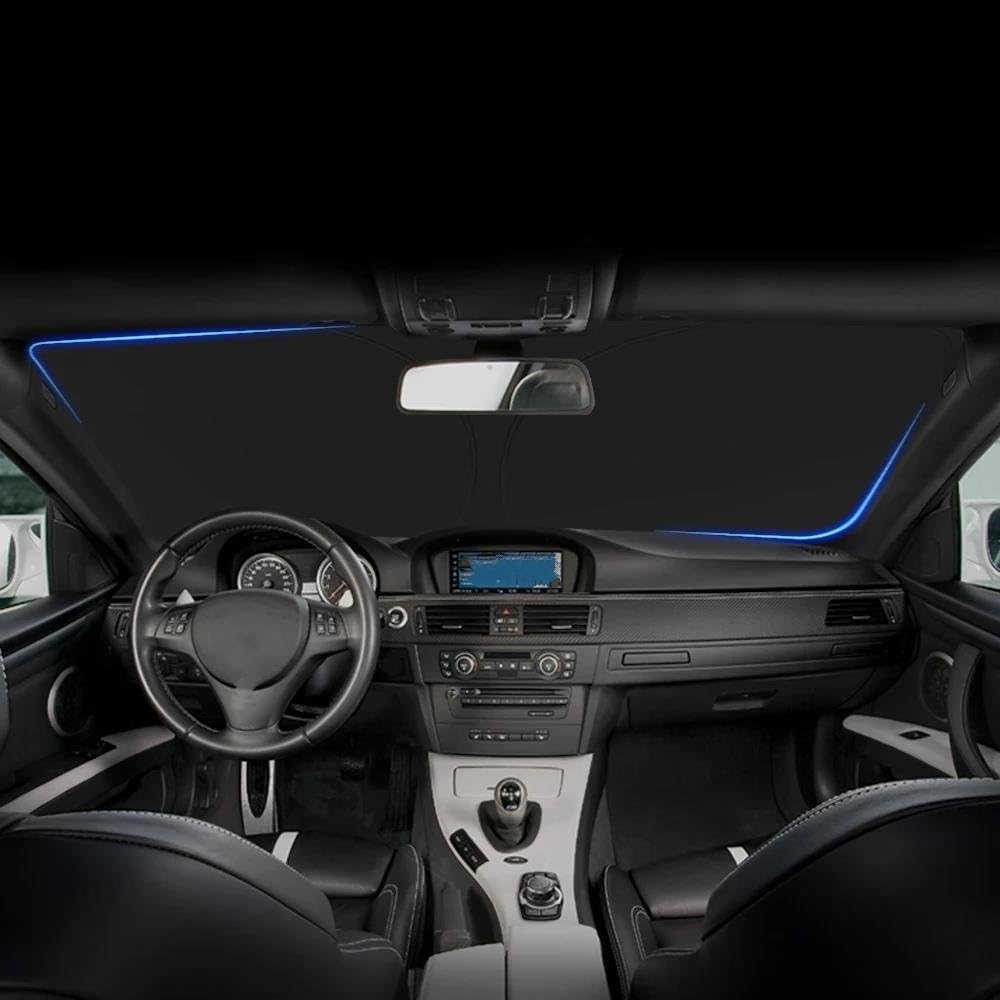 Auto Parabrezza Anteriore Parasole per N&issan per X-Trail T30 T31 T32 Parasole Pieghevole Visiera di Protezione Parasole Parabrezza
