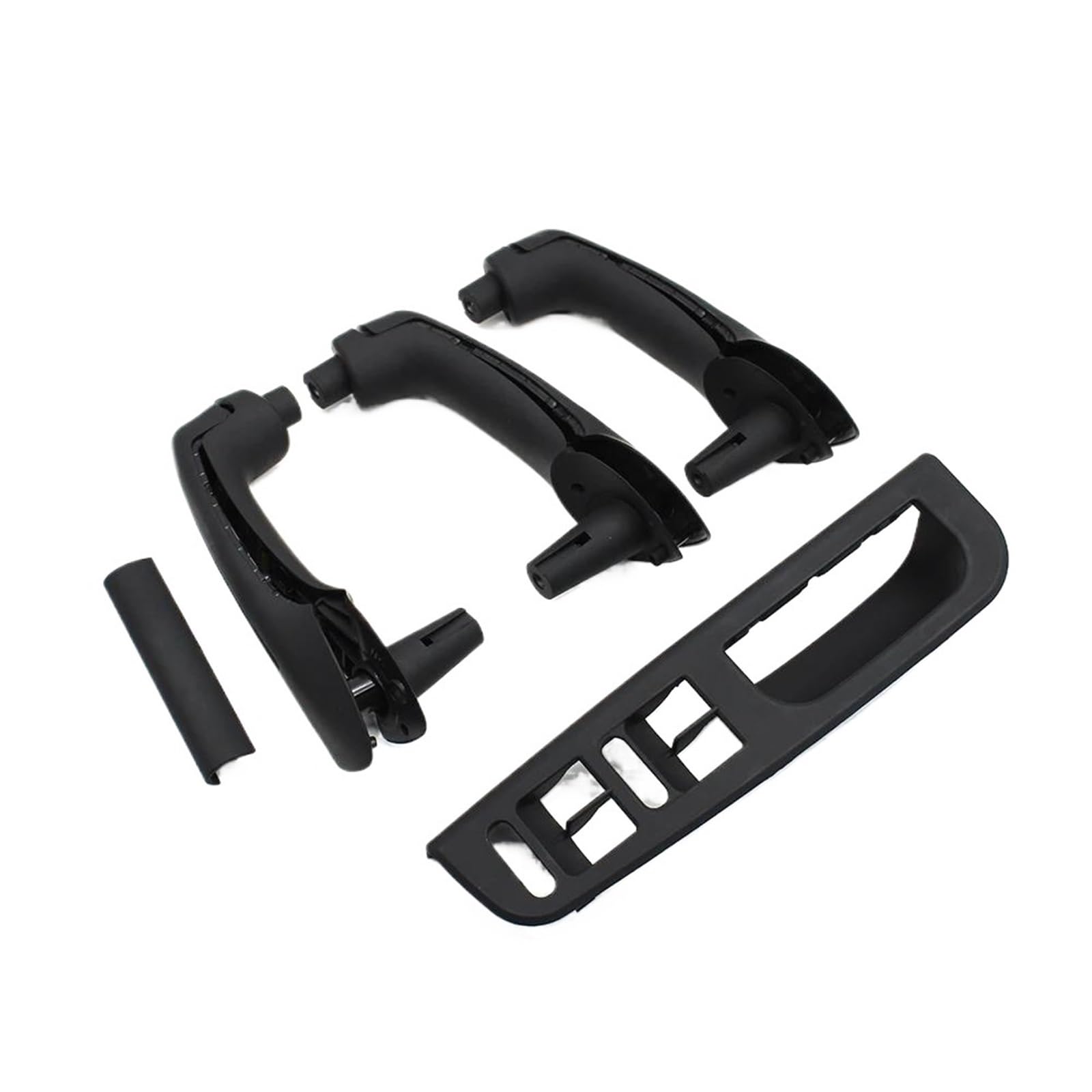 Hjtedhe Lhd 8Pcs Car Interior Door Pull Handle Assembly Trim For Bora 1999-2004 Car Interior Door Handle(Lhd 8Pcs)