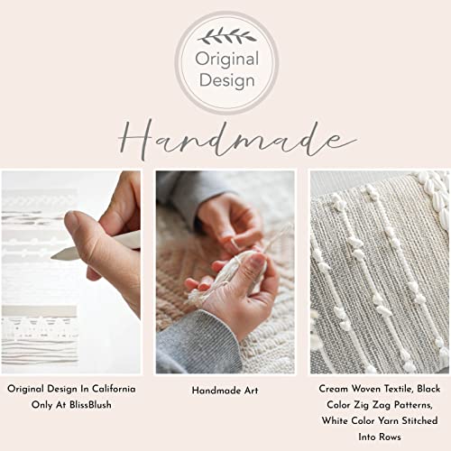 Blissblush LW Gray Decorative Lumbar Pillow Cover 14X36 thumb #1