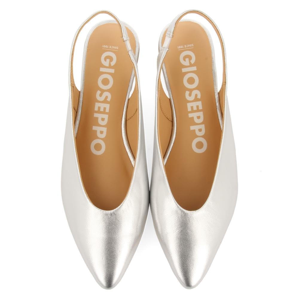 GIOSEPPO Bailarinas DESTALONADAS DE Piel Color Bronce para Mujer