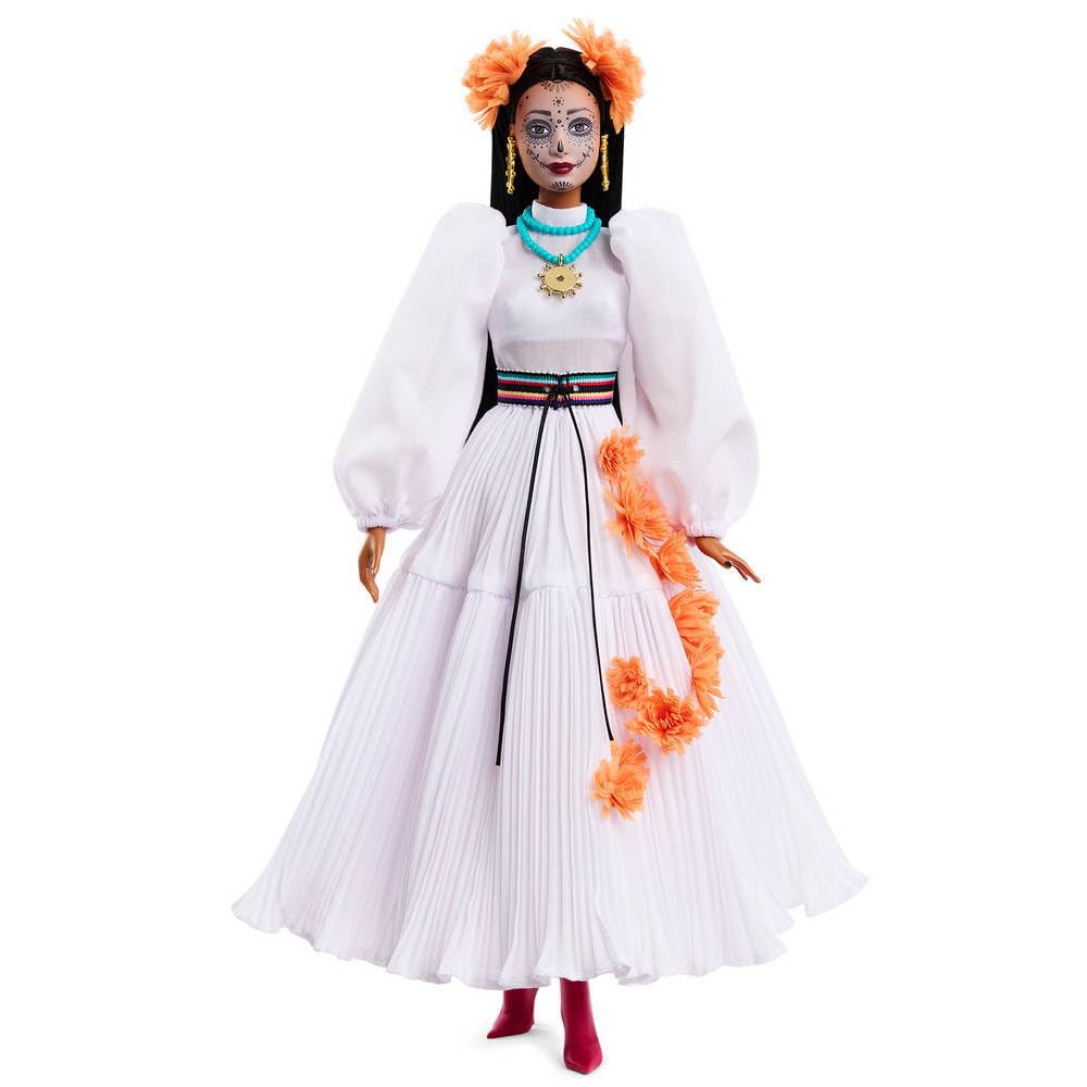 Amazon.com: Barbie x Kris Goyri Día De Muertos Doll - Limited