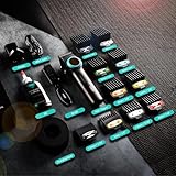 VGR Hair Clippers Men Cordless - Electric Professional Barber Hair Cutting Kit for Head Haircut - 9000 RPM - Taper Lever - Rechargeable 300 Min Battery - DLC Ceramic Blades - Long Beard Trimmer - Image 7