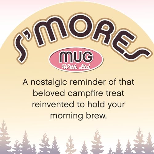 Taza de cerámica Marshmallow S'more con tapa miniatura 5