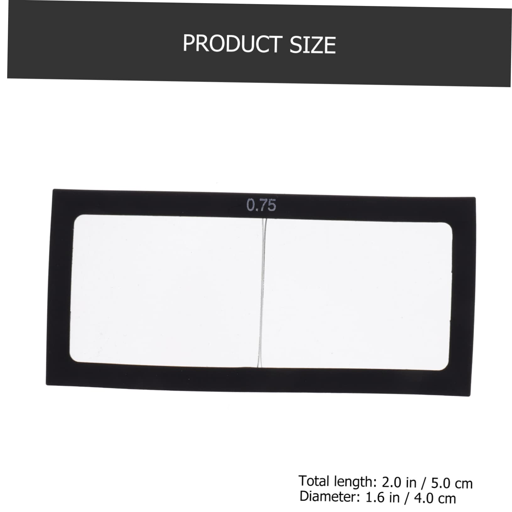 HOLIDYOYO 1Pair Clear Magnifying Welding Lens for Welding Helmets Arc Welding Magnifier Lens Glare Protection for Plasma Cutting Eye