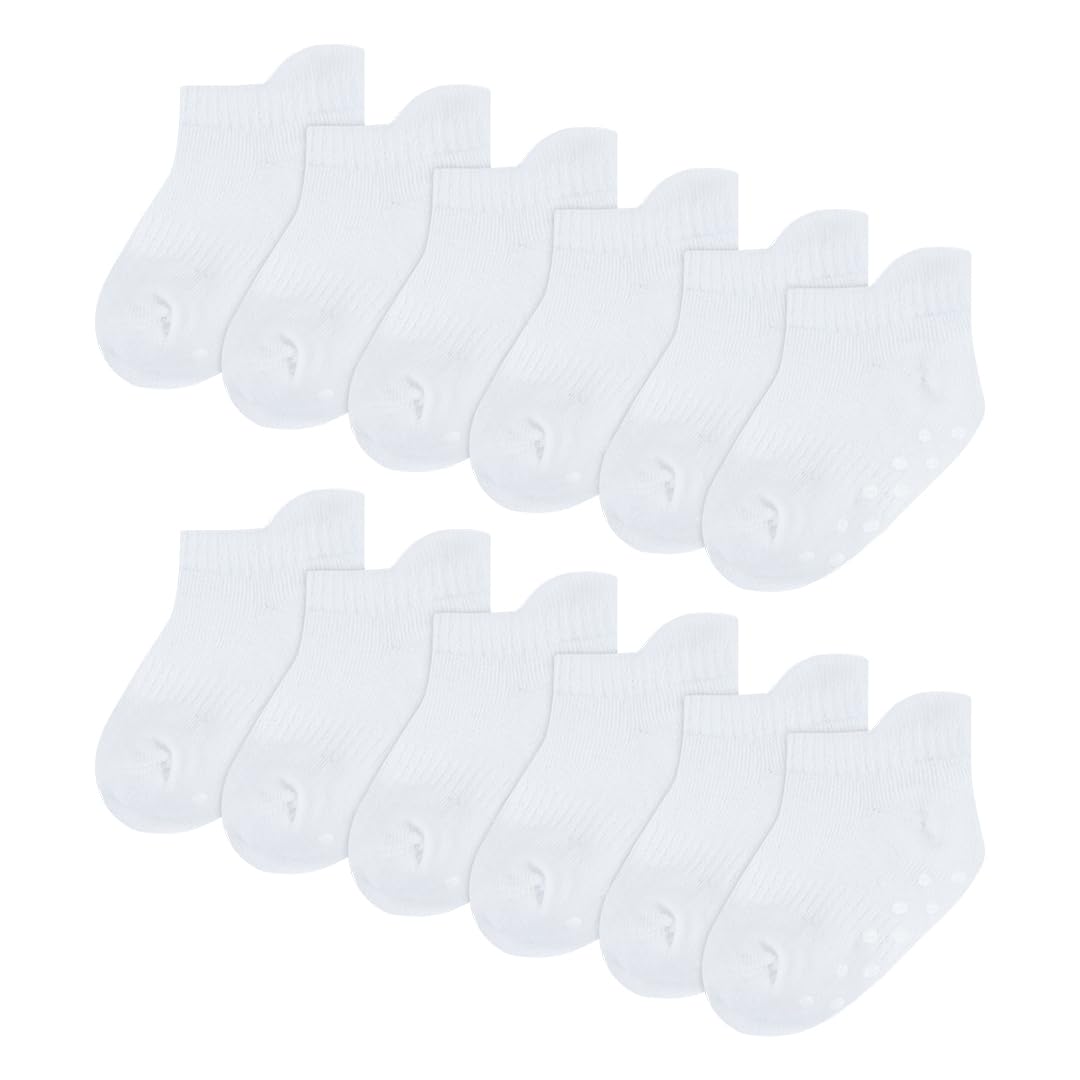 HUGGIES Pull On Infant Socks (12-Pack) - 6-12 months