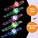 JOYIN 12 PCS Halloween LED Light Up Bracelets, Glow Flashing Wristband Fidget Toys for Kids Gift, Glow in the Dark Party Favors, Trick or Treats for Classroom Game Prizes, Goodie Bag Fillers