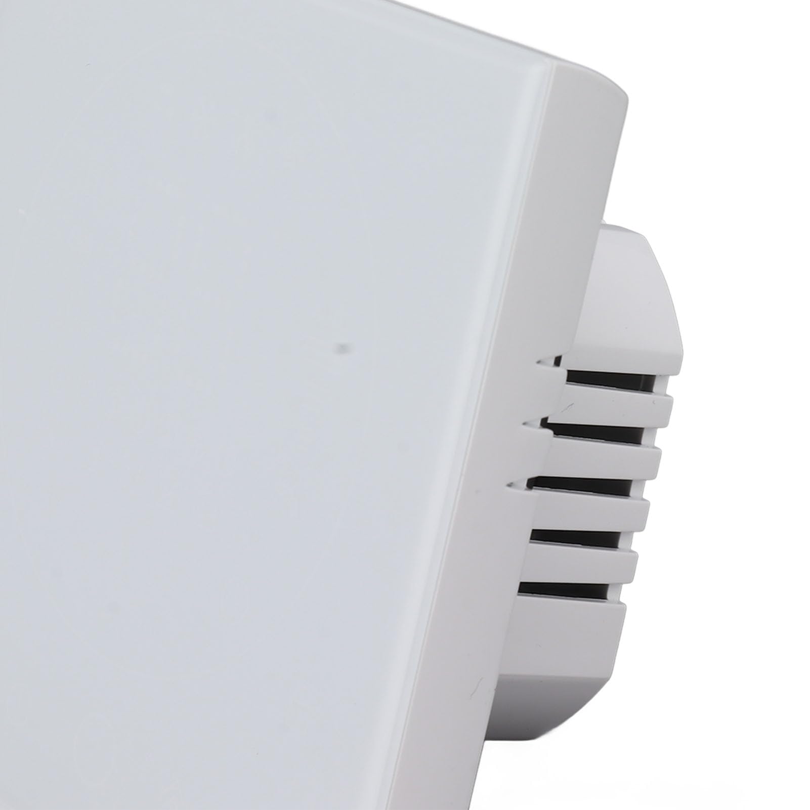 Eujgoov Inteligentny Termostat, Programowalny Termostat LED, Dokładna Kontrola Temperatury, Ekran Dotykowy, montaż Naścienny do Domu i Biura (WHITE)