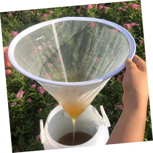 GRADENEVE 3個 蜂蜜用点ハニーフィルター道具 極細メッシュストレーナー 食品粉末濾し器 漏斗型清潔簡単洗浄 毎日の調理に
