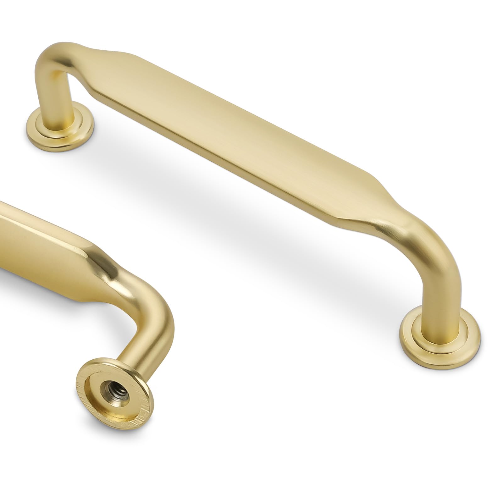 10 Pack 5 inch Antique Brass Kitchen Cabinet Handles — Amazon image 20