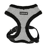 Optimale Passform Puppia Puppytooth Harness A Schwarz M Hundegeschirr - 60 g