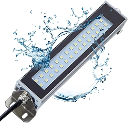 Luces de Trabajo para máquinas Herramienta CNC IP67 Iluminación Interior de la máquina, iluminación Industrial Resistente al Agua y al Aceite Luces de Trabajo para máquinas Herramienta y Tor