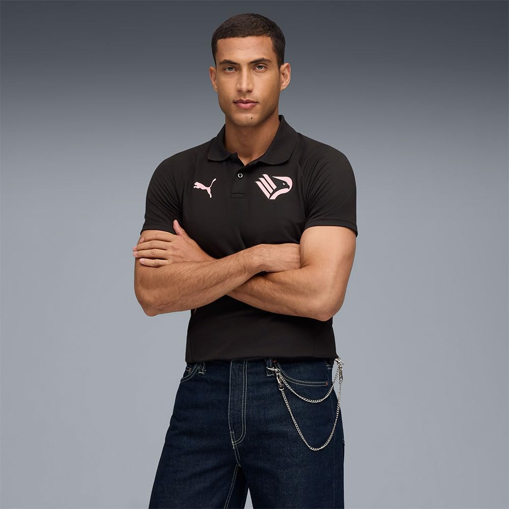 PUMA Palermo Evostripe Short Sleeve Polo S