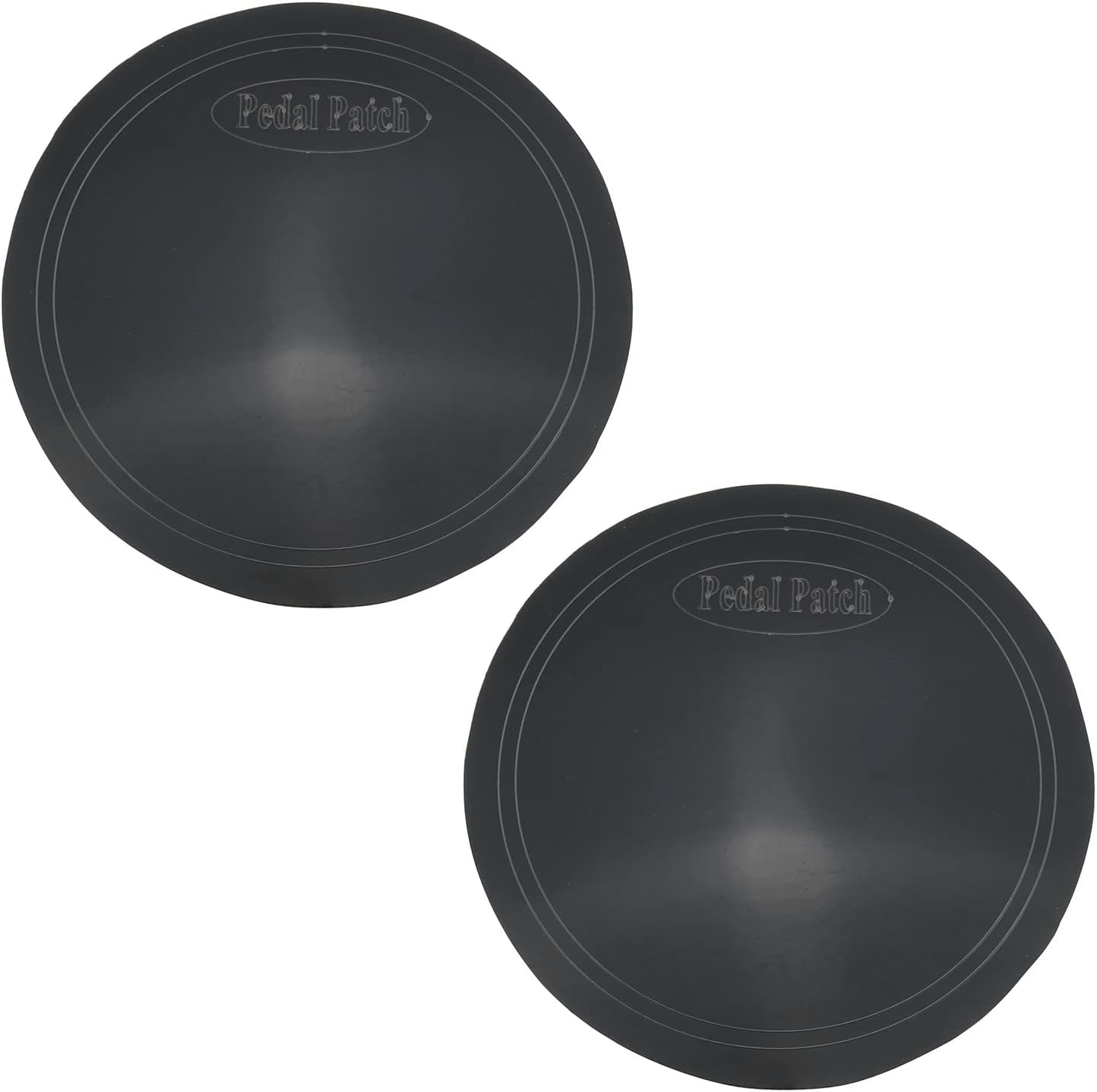 Parche Protector Adhesivo para Pedal de Batería Negro 2 Pzs