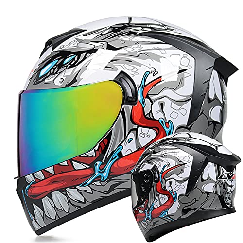Casco per Moto Integrale Omologato ECE Casco Moto