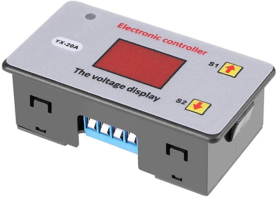 12V Low Voltage Cut off Protection - Battery Low Voltages Switch LCD Display Disconnect Module Automatic Switches On Protection Undervoltage Controller