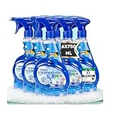 Scheibenenteiser Auto 6x750 ml – Enteiserspray Auto gegen Eis & Frost | Blitzschneller Scheibenenteiser für klare Sicht | Schonend & effektiv | Auch für Scheibenwischwasser geeignet (6, 750 ml)