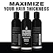 Hair Growth Shampoo for Men - Hair Thickening Shampoo by Hair Thickness Maximizer. Best Treatment for Thinning and Hair Loss. Paraben Free, with Argan Oil
