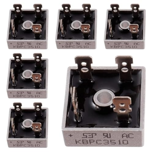 Diodo rectificador de puente KBPC3510 robusto de alta durabilidad 35A 1000V 2