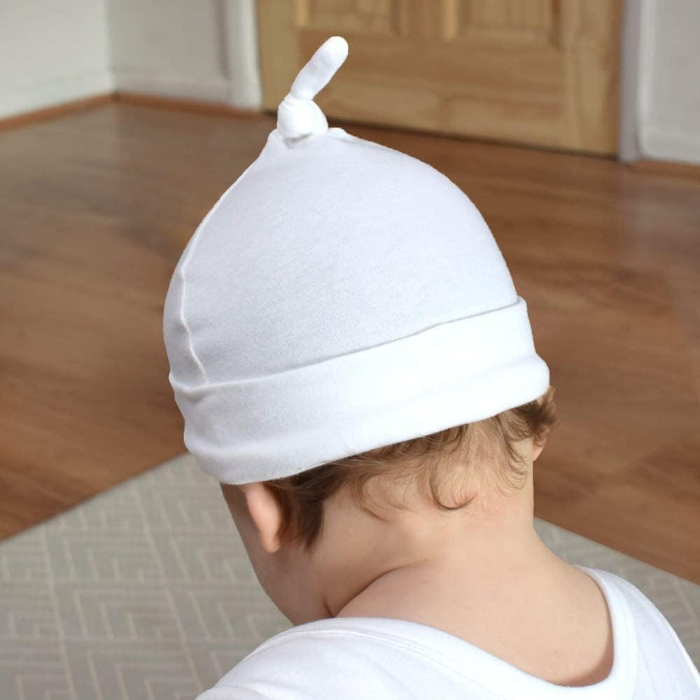 Azeeda 'Steampunk Heart' Baby Beanie Hat (BH00042522) White