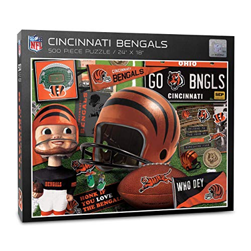 Image of YouTheFan NFL Retro Series Puzzle - 500 Pieces