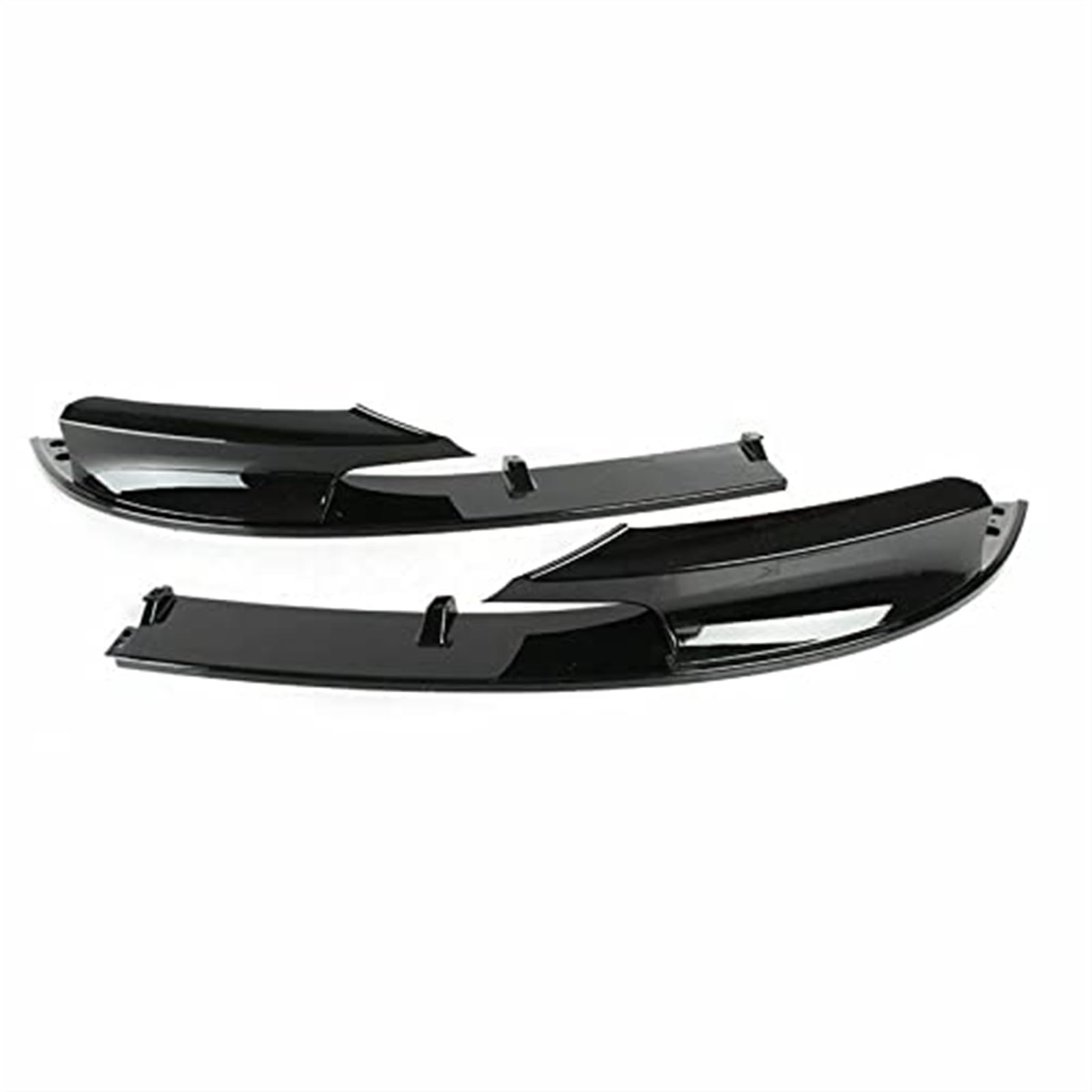 Do BMW, Seria 3 F30 2012-2018 M Sport Gloss Black Przedni zderzak samochodu Spoiler Lip + Osłona lampy przeciwmgielnej Rama Splitter Wykończenie brwi Listwa przeciwmgielna
