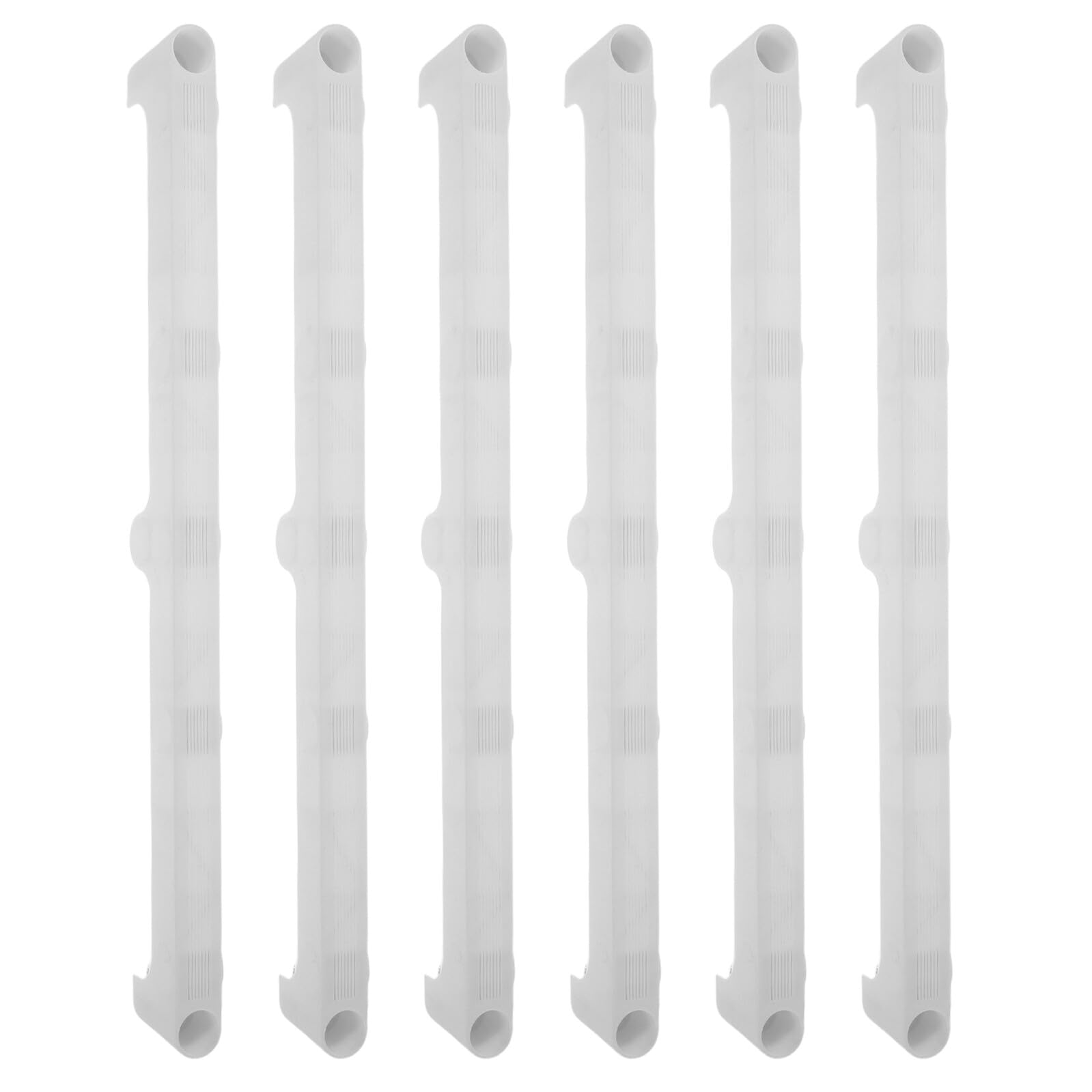 Support séchoir linge lot de 6 étagères blanches pour étendoir suspendu