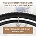 WEEROCK 29 Inch Bike Tire, 29 X 2.1 (54-622 mm) Mountain Bike Tires, MTB Tyre Set with 2 Pack Inner Tubes 29 X 1.75/2.125, Folding Bead Replacement Tyre for 29