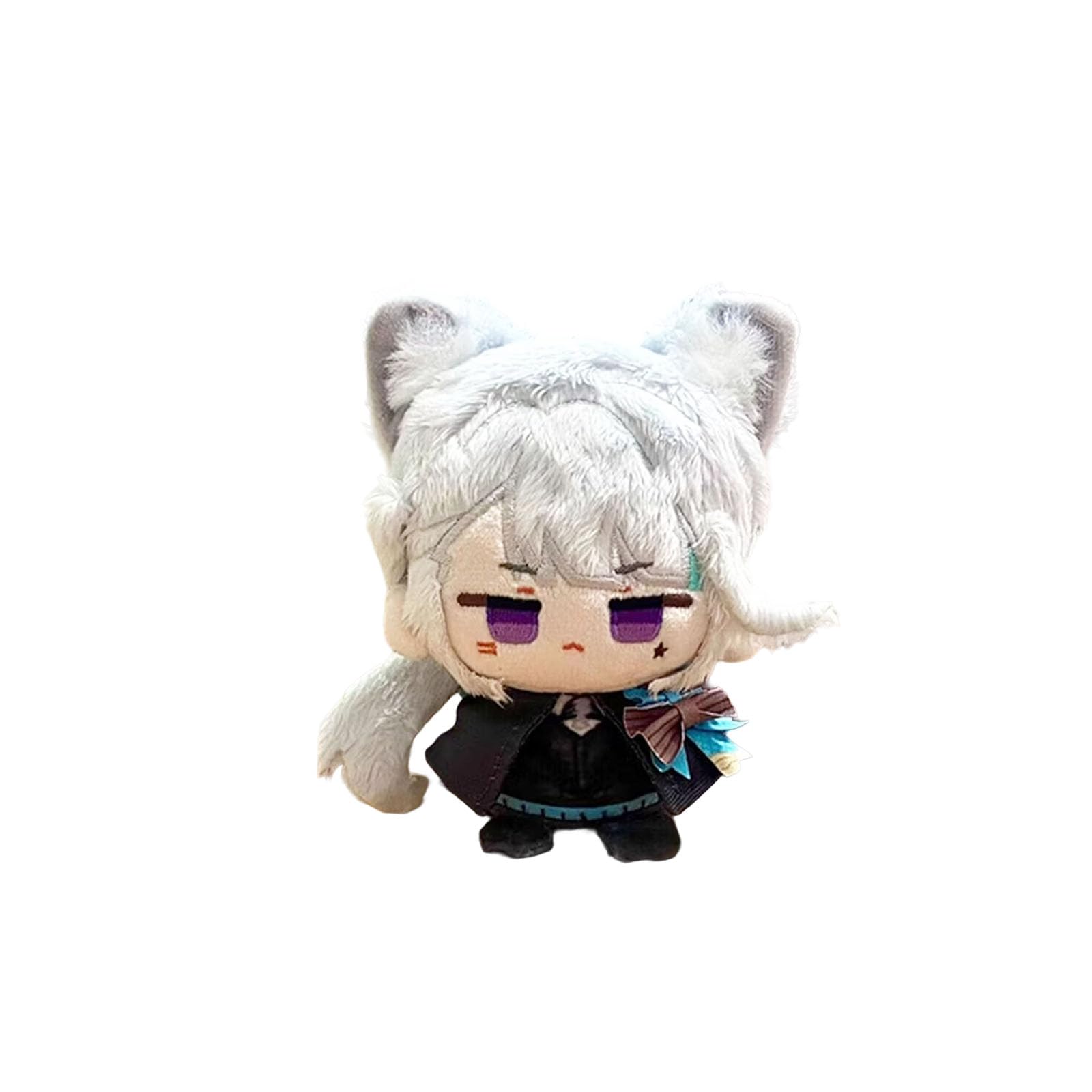 CALEMBOUAnime Plush Keychain for Backpack, 4" Cute Chibi Plush Figure, Al Haitham Kaveh Lynette Plush for Fans (Lynette)