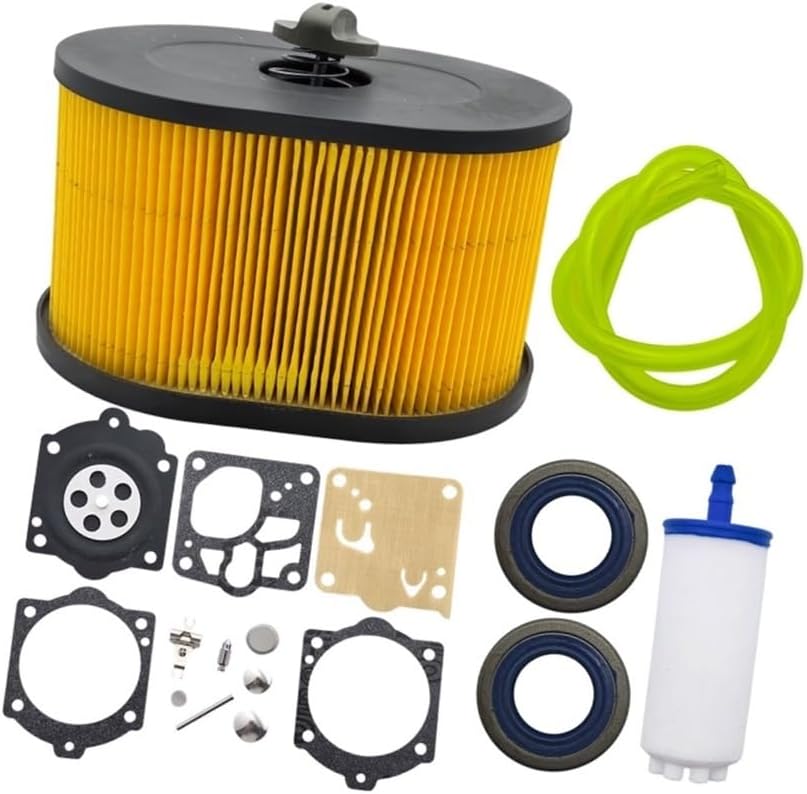 Air Fuel Filter Line Fit for K970 K1260 Cut Off Saw Oil Seal Carburetor Repair Kit OEM 510244103 510244101