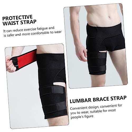 Faja Soporte de Muslo Ajustable para Fitness y Lesiones miniatura 7