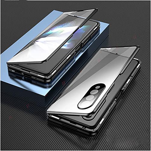 Coque Samsung Z Fold 3 luxe magnétique verre trempé intégral