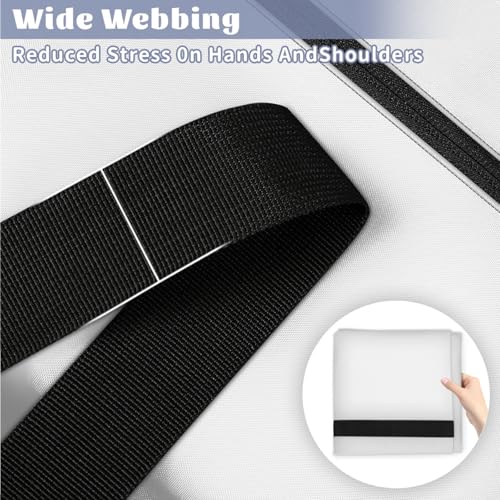 Cartoon Cat Extra Large Moving Bags Heavy Duty Storage Bags Graffiti Cat Cloth Wrap Around Handles Double Zipper Reusable Convenient Foldable Storage Tote for Travel Camping Space Save4