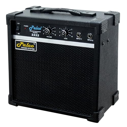 PALCO 2222 15 Watt Guitar Combo Amplifier, Black