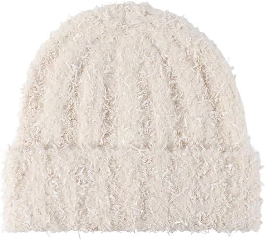 Women's Knitted Hat Warm Thick Outdoor Cycling Ear Protection Woolen Hats