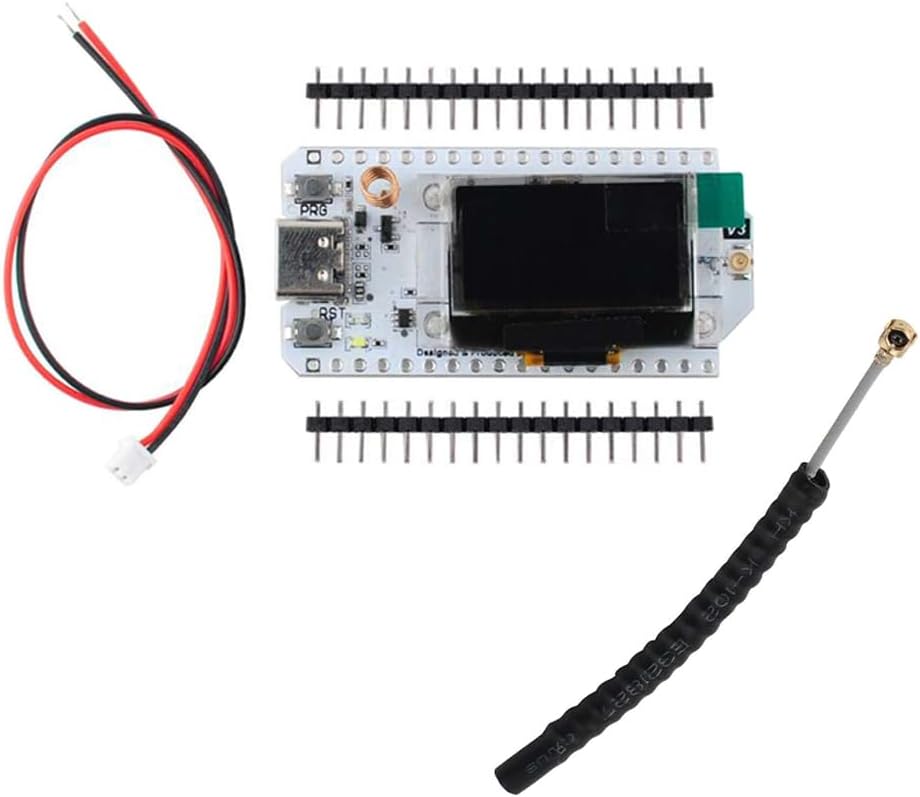 915MHZ ESP32 LoRa Development Board V3 SX1262 ESP32 LoRa V3 with OLED Display Type-C + LoRa Antenna for Arduino LoraWan IOT Internet