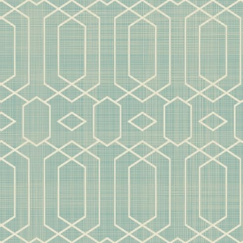 Livelynine Geometric Sage Green Wallpaper Peel and Stick Art Deco Self Adhesive Wall Paper for Kitchen Bathroom Vintage Retro Tiles 17.5x78.8 Renter Friendly Contact Paper Modern Abstract Lattice