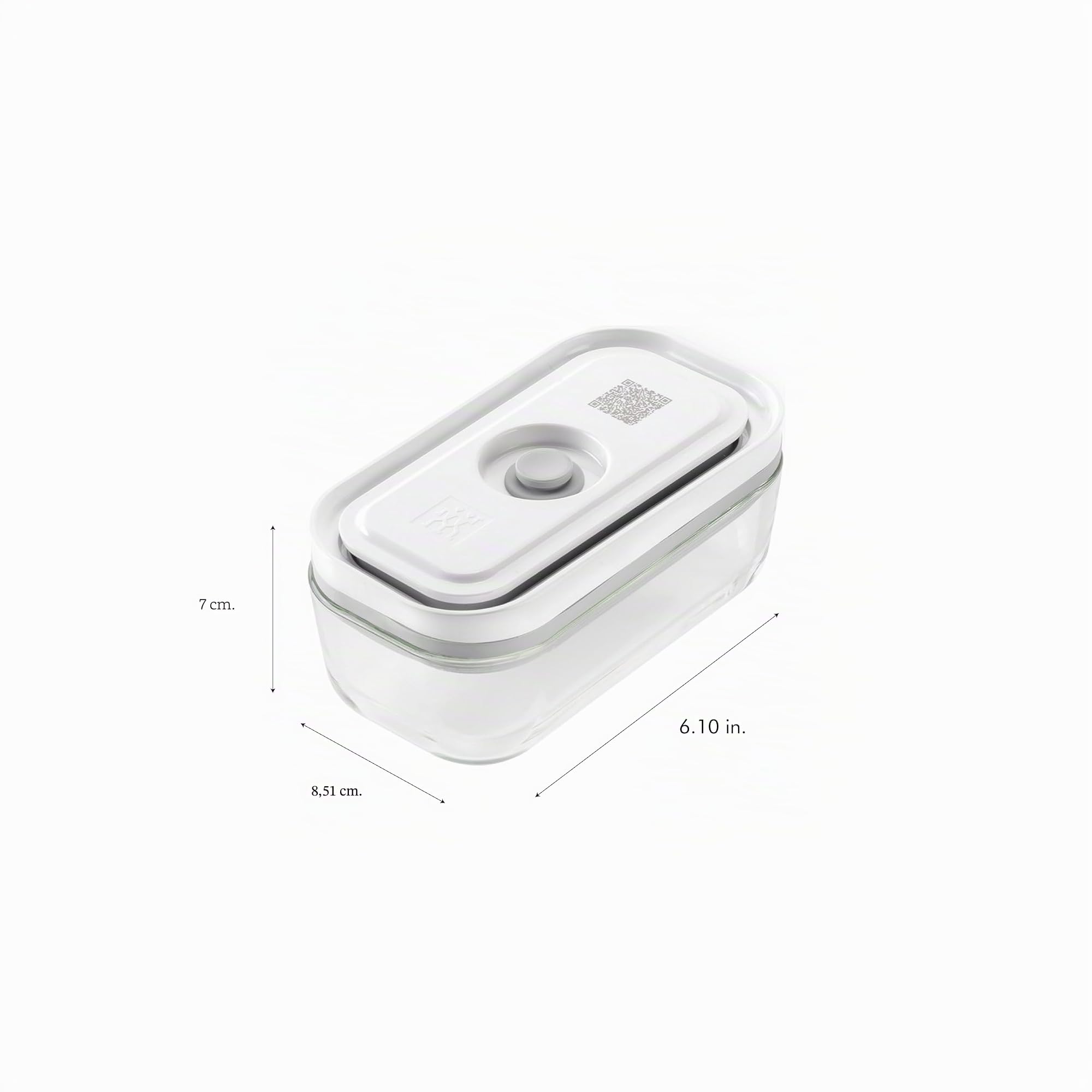ZWILLING Fresh & Save - Contenitore per alimenti in vetro, 3 pezzi, dimensioni assortite