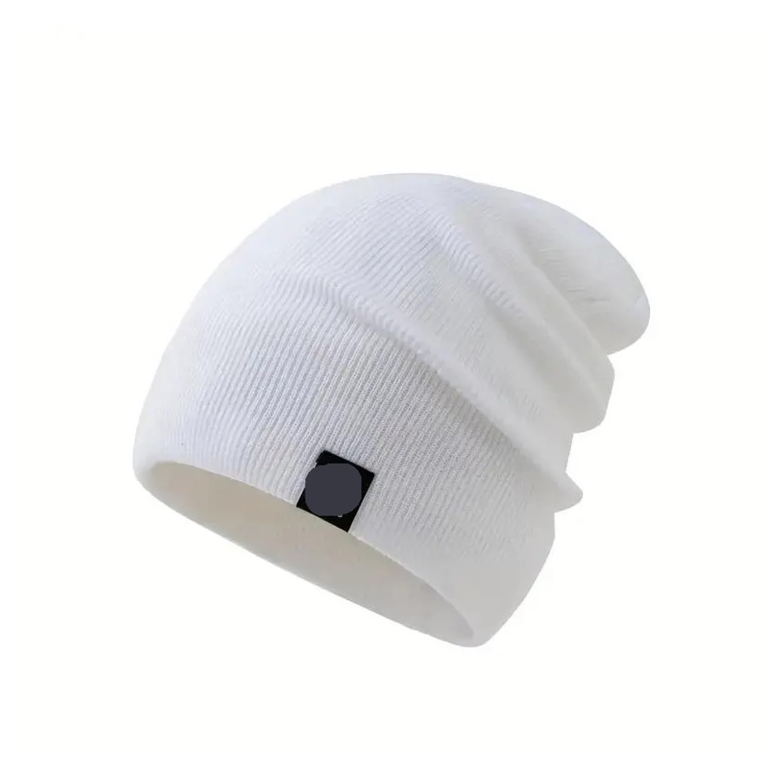 Generico Berretto lavorato a maglia cappello caldo autunnale e invernale | Cappello in maglia solida morbido e caldo for uomo e donna
