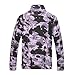 CIVYCEBY Denim Jeans Jackets For Men Slim Fit Destroyed Fashion Ripped Vintage Coat purple Denim Jeans Jacket (1816-S)