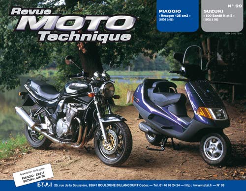 Preisvergleich Produktbild Rmt 99.3 Piaggio Hexagon 125 / Suzuki 600 Bandit