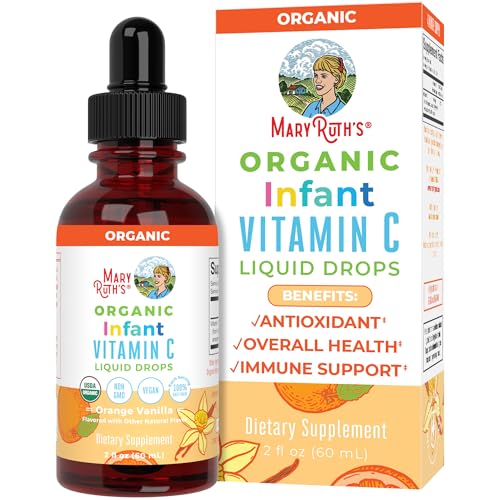 MaryRuth Organics | Infants Vitamin C Liquid Drops (2 oz) | Gotas líquidas de vitamina C para bebés (2 oz)