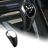 AIRSPEED Gear Shift Knob Cover Interior Trim for BMW M2 F87 M3 F80 M4 F82 M5 F83 F10 F12 F13 X5M F85 X6M F86 Accessories, Carbon Fiber
