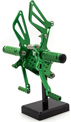 Miniatura 33 de Motorcycle Rearset Foot Pegs Rear Set Footrests Fully Adjustable Foot Boards Compatible for GSXR750 GSXR600 1996-2005,GSXR1000 2000-2004,SV650