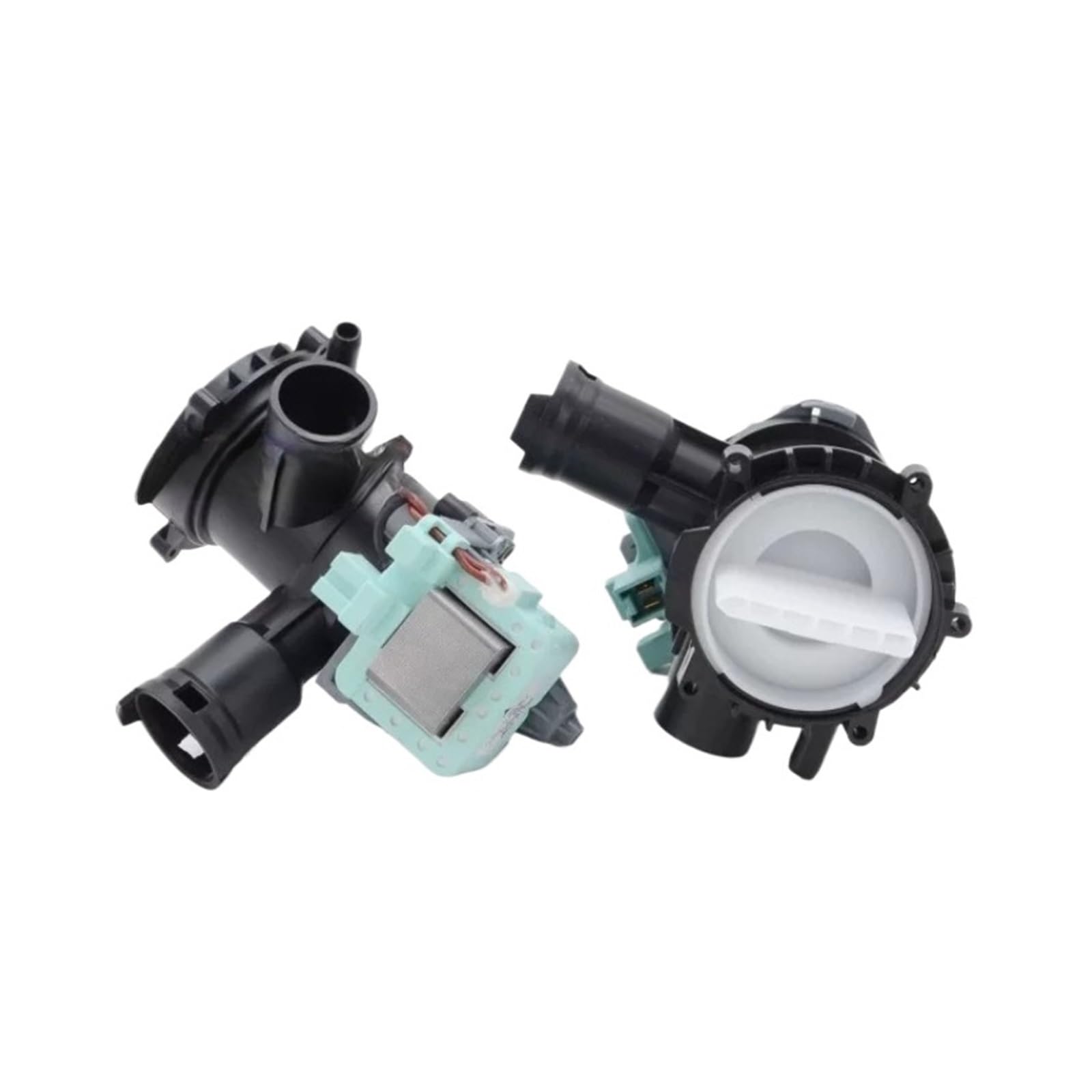 Drain Pump Motor,Compatible for Siemens, Washing Machine(1pcs Type A Black)