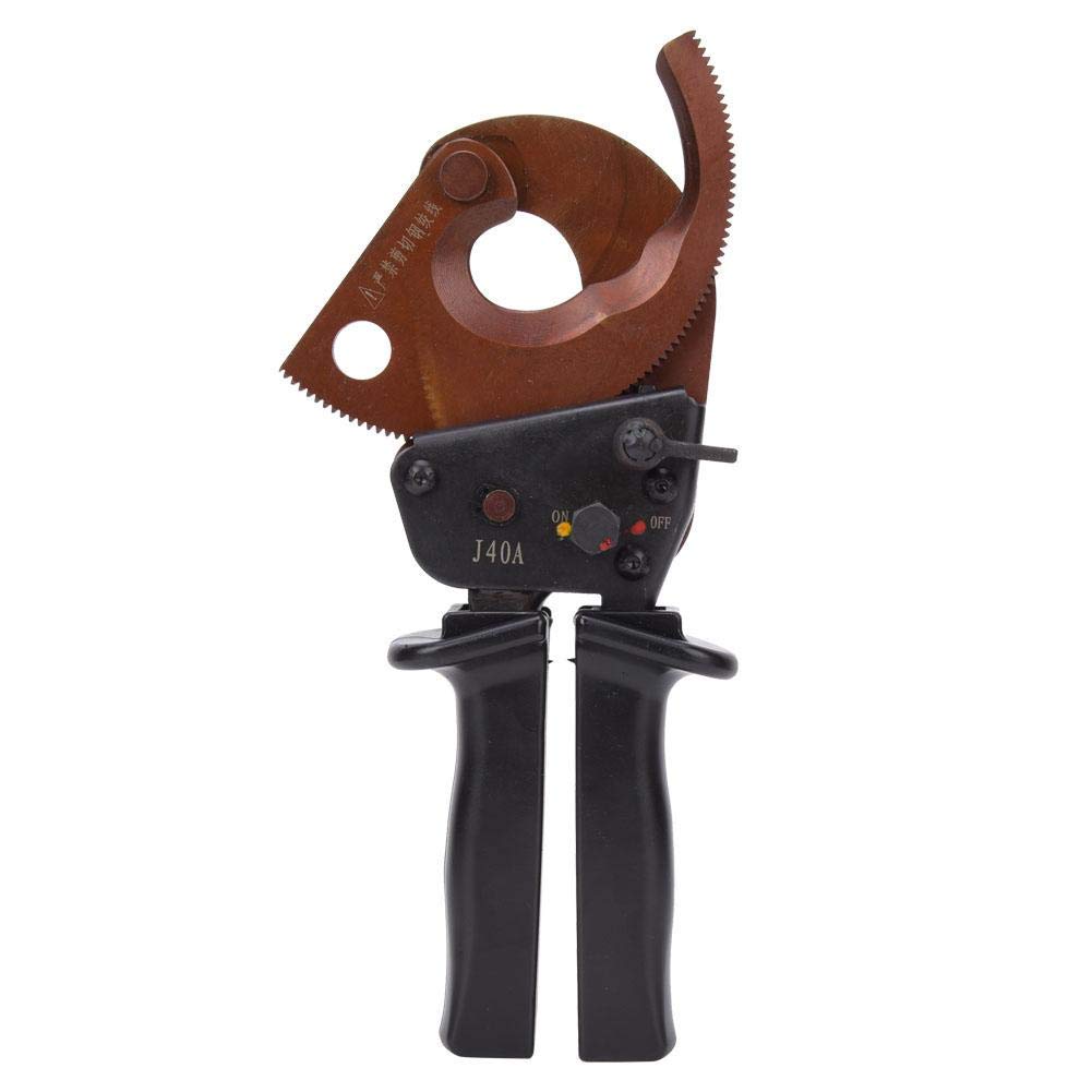 Wire Cutter, 40A 300mm² Wire Cutting Scissors, Ratchet Industrial Grade Cable Scissors Hardware Hand Operated Cutting Tool
