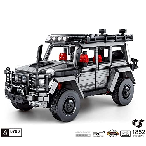 Wanjun Technik Auto Buggy G63 Bausatz, 1852 Teile SUV Touring, Kompatibel Mit Lego Technic Dynamic Edition – Bild 3